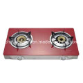 2 Burners Tempered Glass Top 100#Aluminum Burner Gas Cooker/Gas Stove